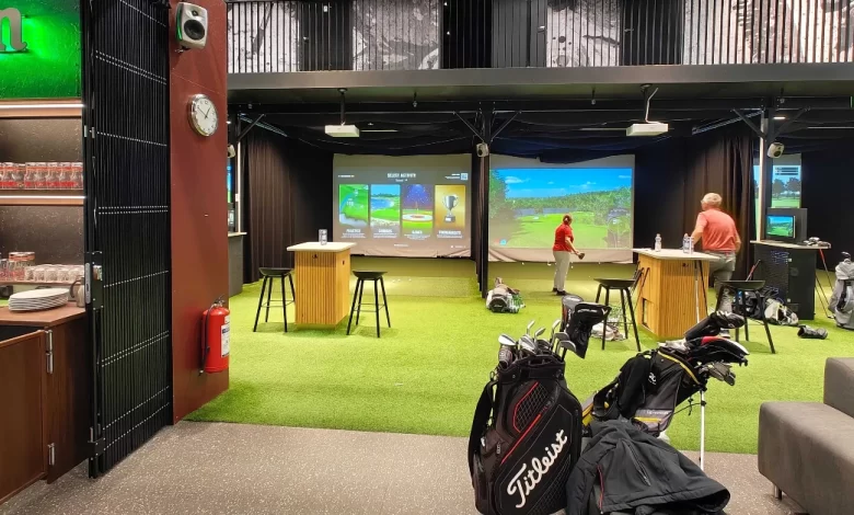 Golf Lounge Espoo Kera golfsimulaattorit